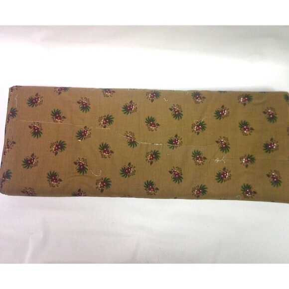 Vintage Joan Kessler for Concord Fabrics Tropical Flowers Hawaiian Fabric 288x44 - Picture 2 of 2